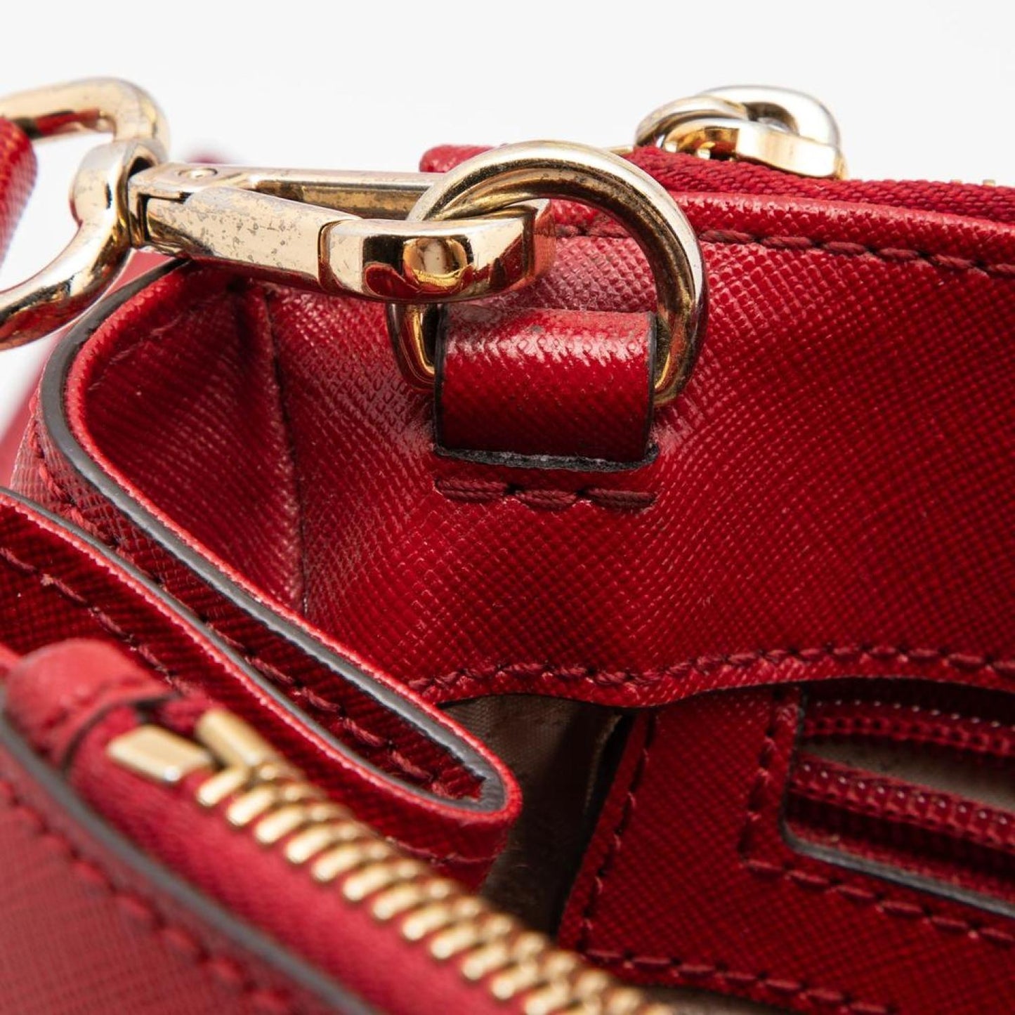 Michael Michael Kors Leather Jet Set Double Zip Tote