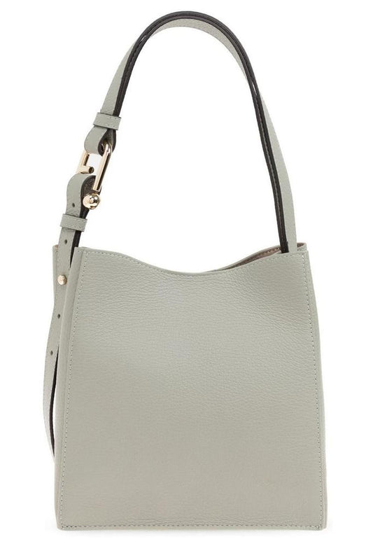 Furla Nuvola Logo Printed Mini Bucket Bag