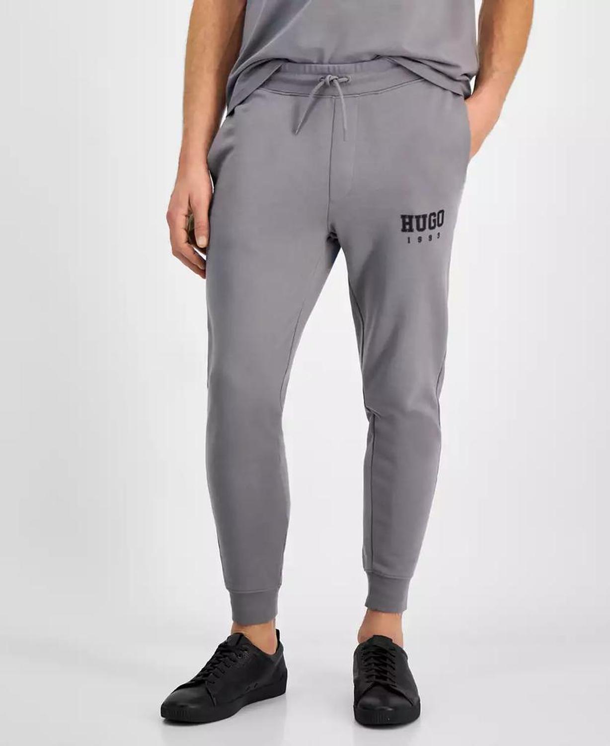HUGO by Men's Diemor Regular-Fit French Terry Sweatpants