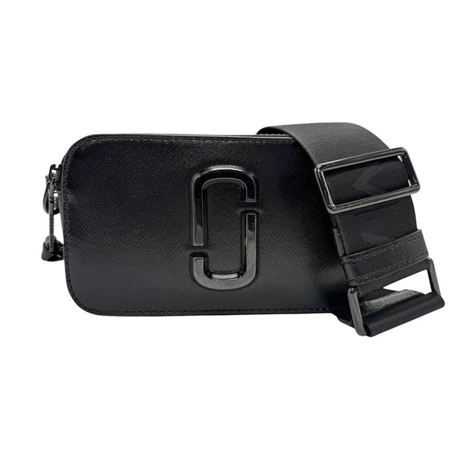 Leather Canvas Shoulder Bag (Pre-Owned)