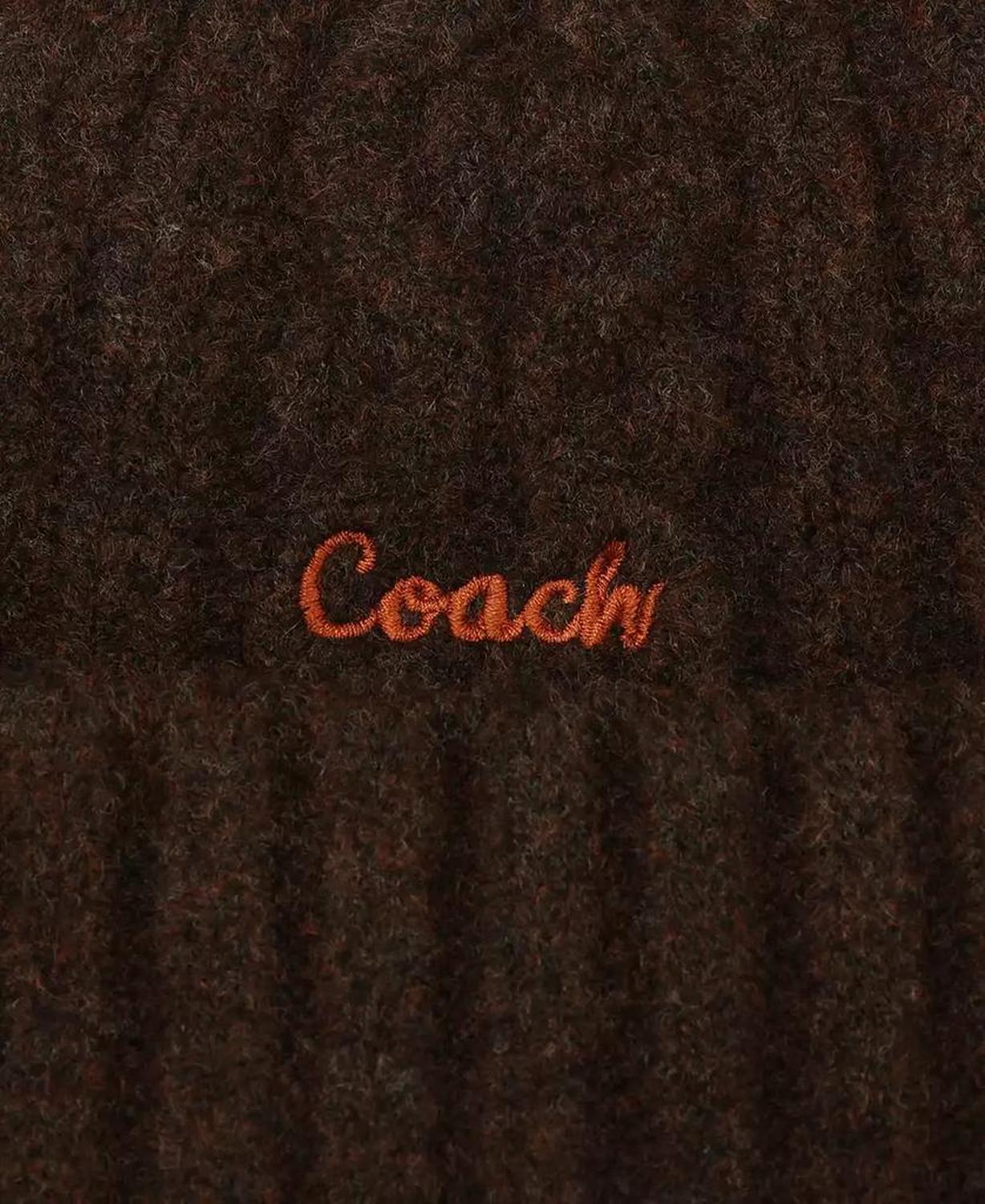 Women's Embroidered Cable-Knit Beanie Hat