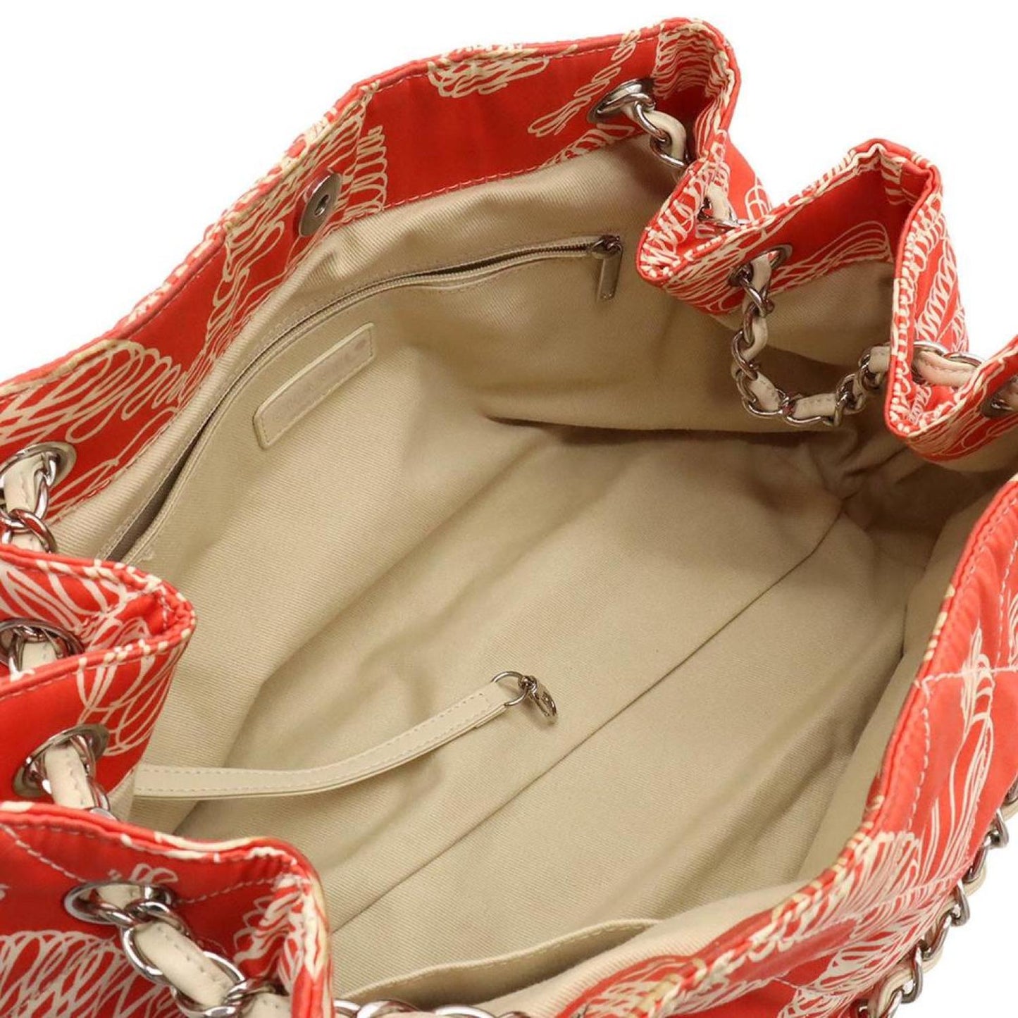 Chanel Matelassé Canvas Shoulder Bag (Pre-Owned)