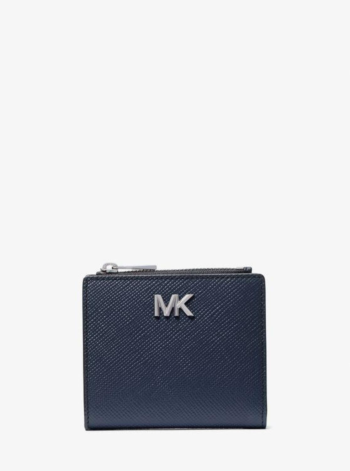 Edison Scratch-Resistant Crossgrain Leather Wallet