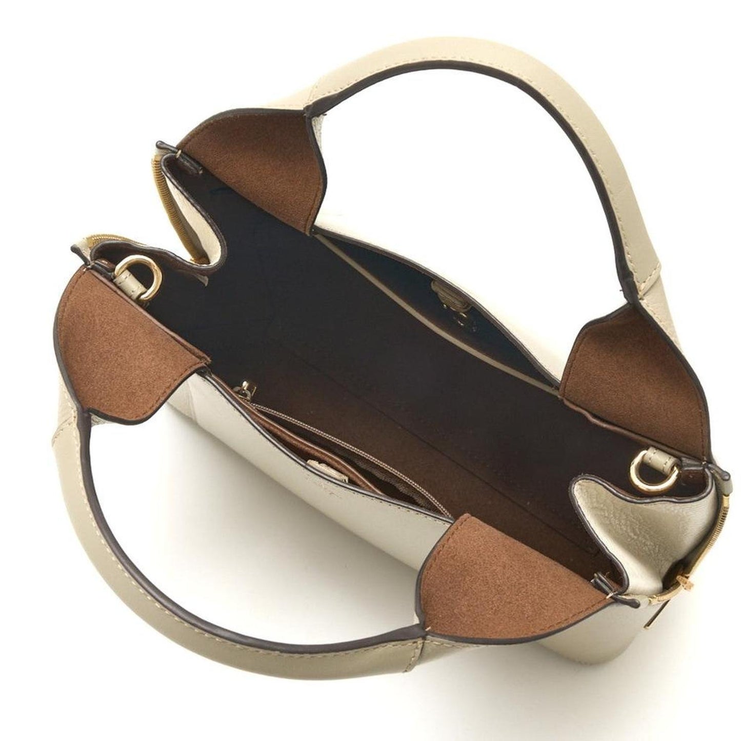 GILDA M Leather Tote Bag