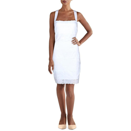 Renny Womens Lace Sleeveless Bodycon Dress