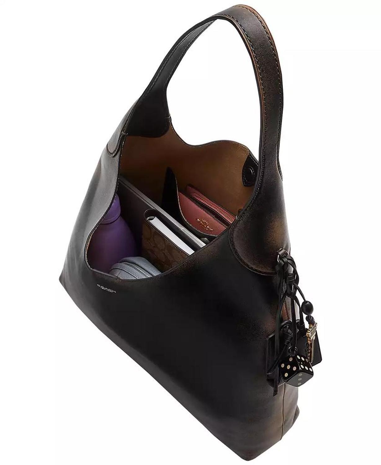 Brooklyn Large Leather Shoulder Bag 39