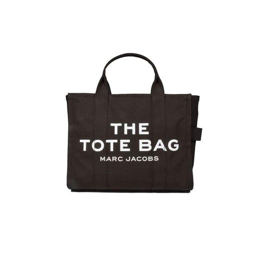 Black Canvas Medium Tote Bag