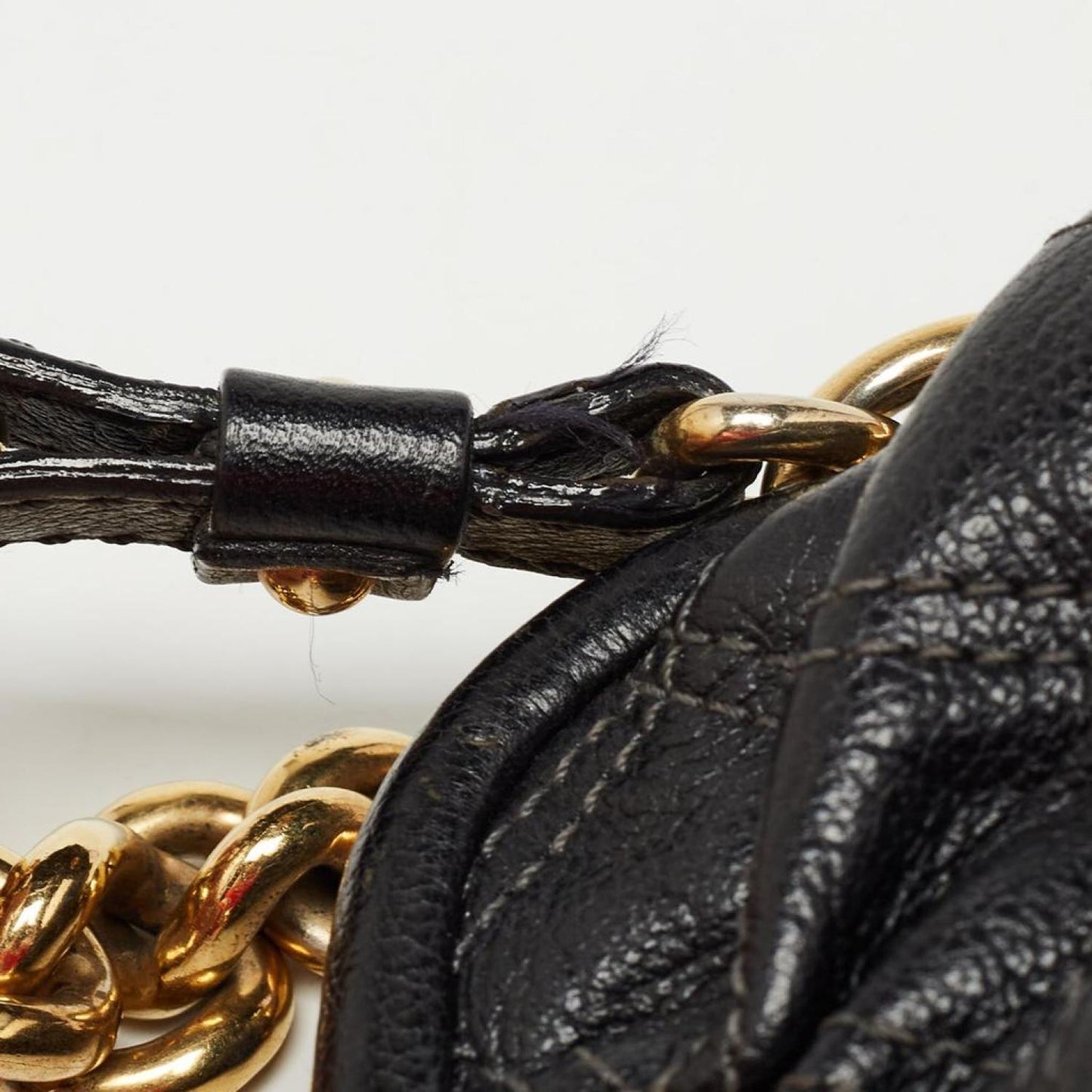 Marc Jacobs Quilted Leather Little Stam Shoulder Bag