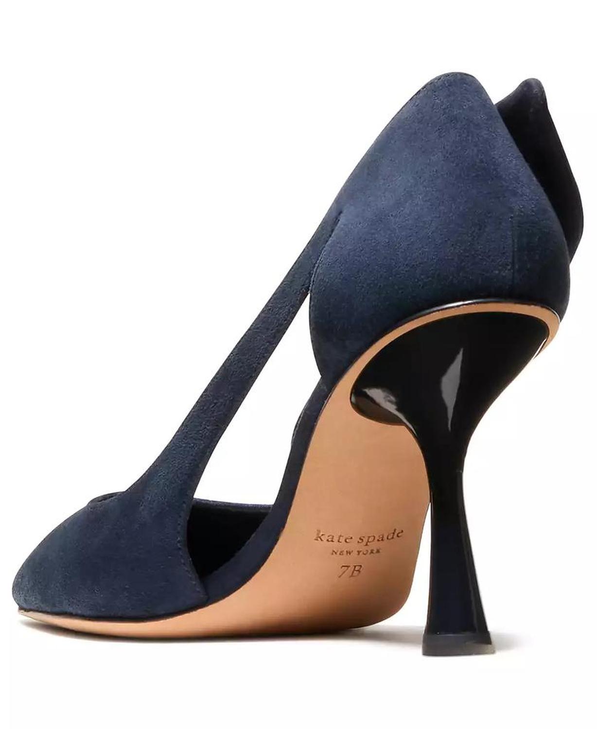 Women's Bunnie Suede Slip-On Pumps