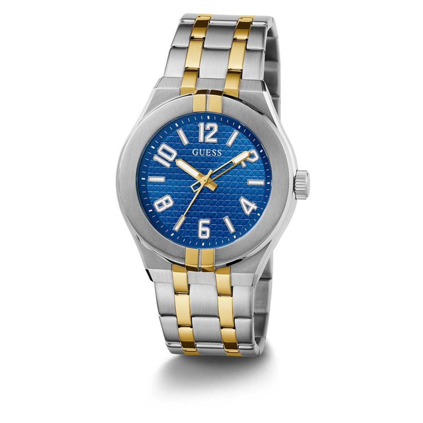 Men's Analog Two-Tone Stainless Steel Watch 44mm