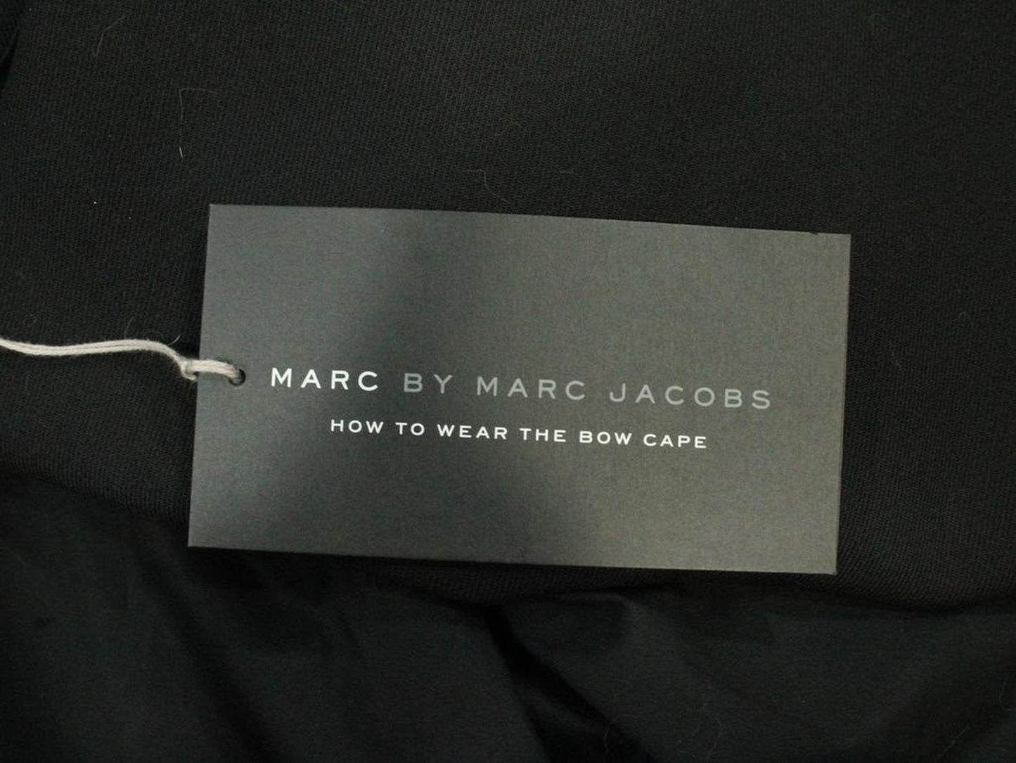 Marc by Bow Cape in Black Polyester