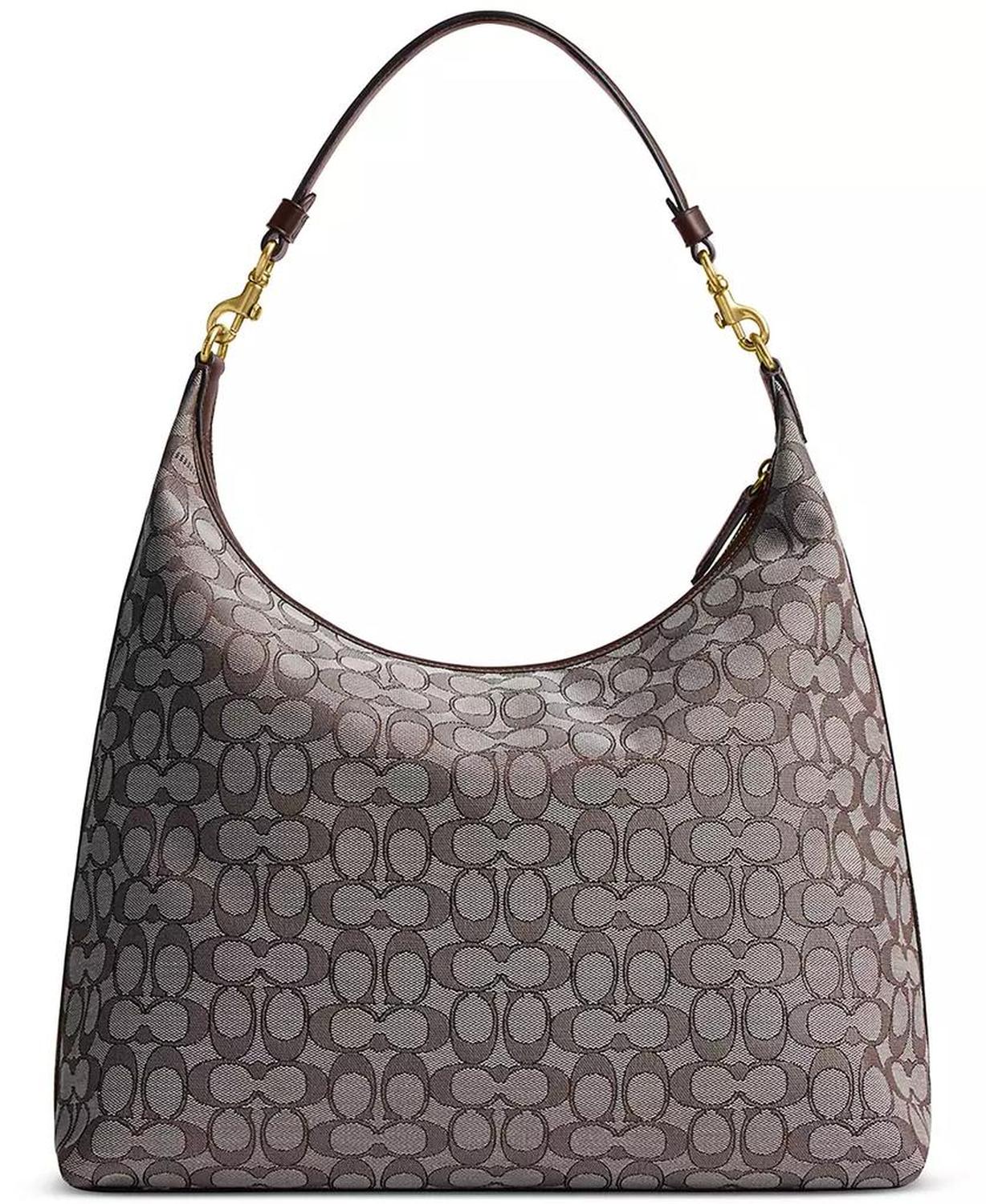 Juliet Signature Jacquard Large Shoulder Bag 38