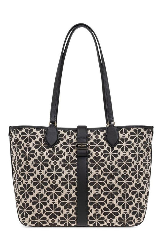 Kate Spade Spade Flower Jacquard Medium Open Tote Bag