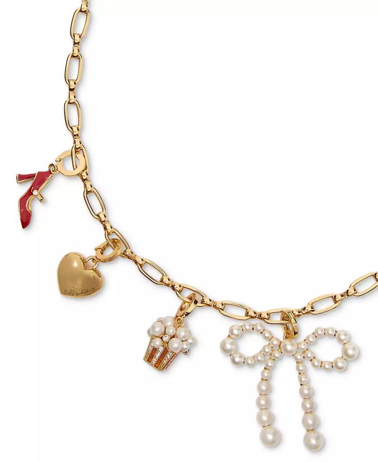 One In A Million Chain Charm Necklace, 16" + 3" extender