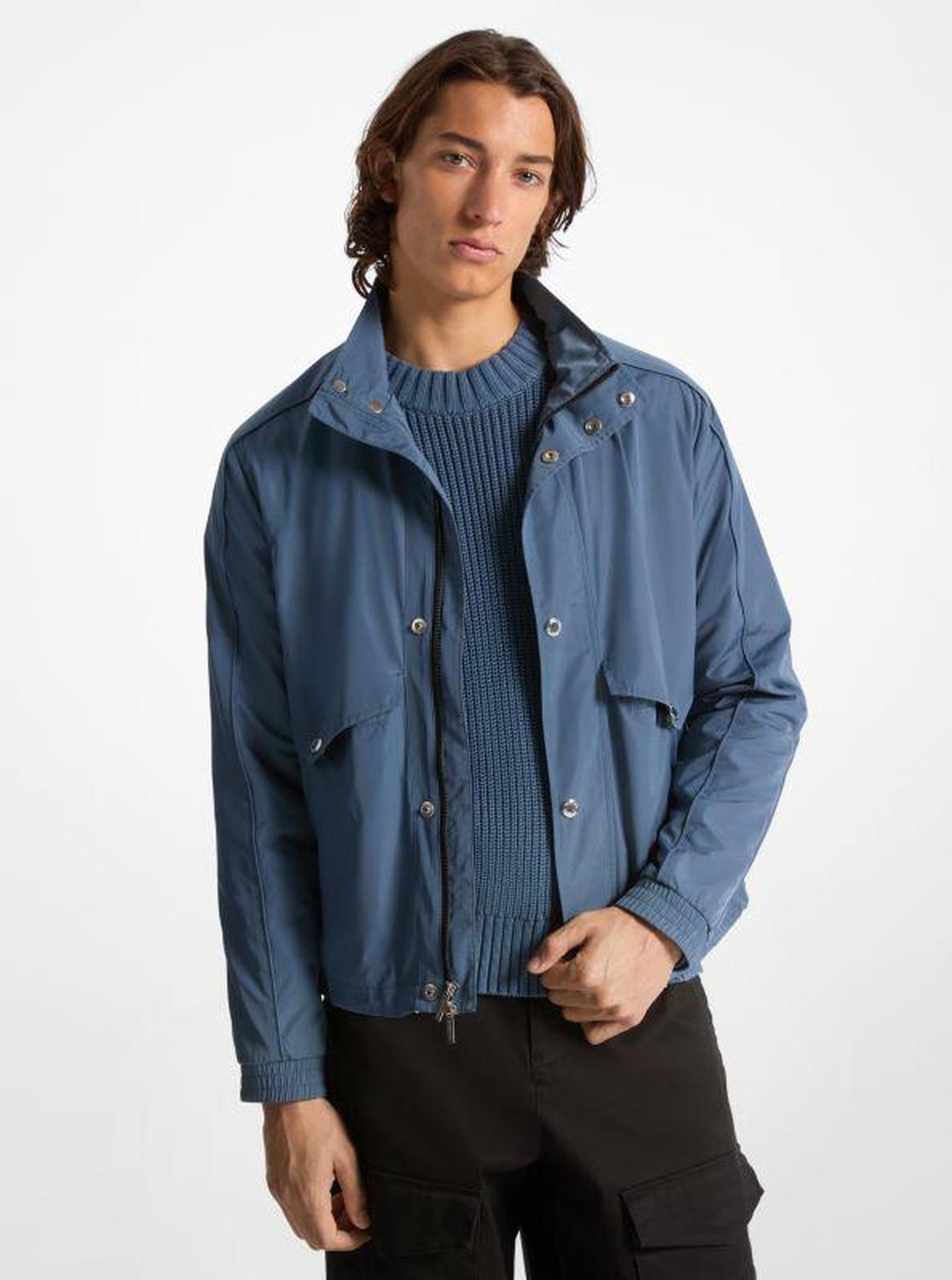 Water-Resistant Windbreaker Jacket