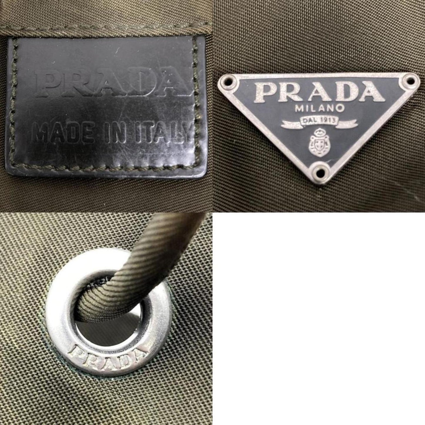 Prada Tessuto Synthetic Shoulder Bag (Pre-Owned)