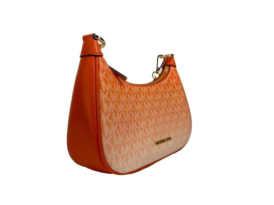 Michael Kors Cora Medium PVC Zip Pouchette Crossbody Women's Bag