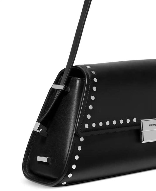 Ludlow Small Leather Convertible Shoulder Bag