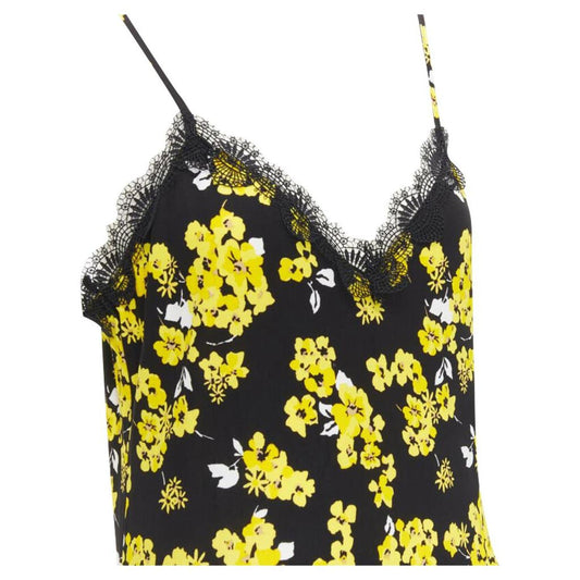 Michael floral print lace trimmed summer dress