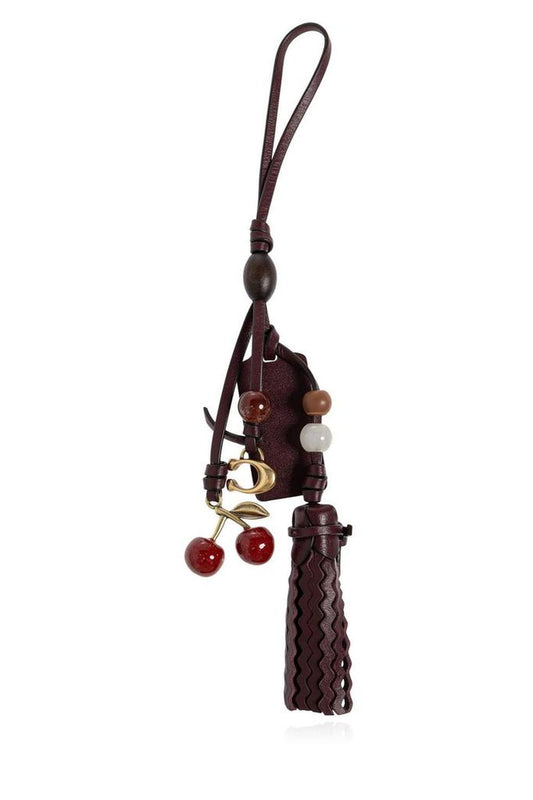 Coach Cherry Heritage Bag Charm