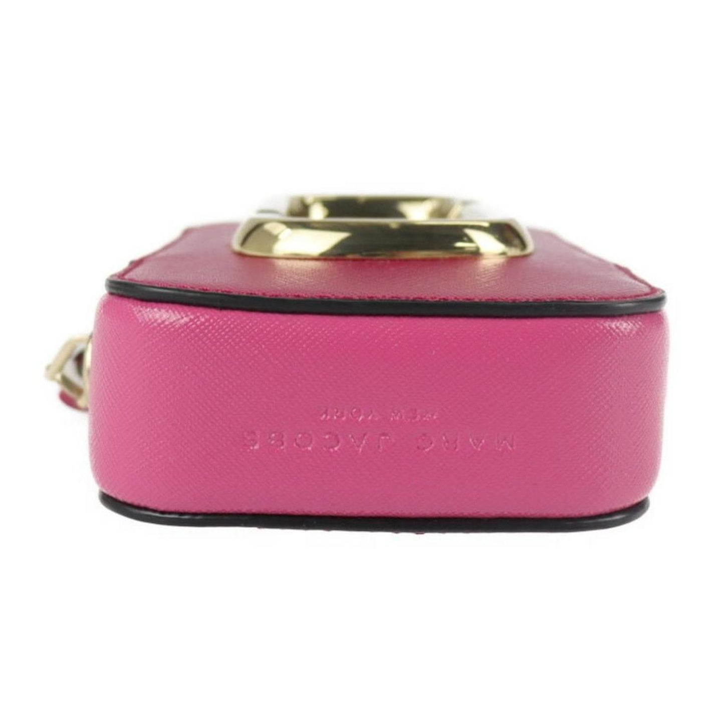 pink pink Color Leather Pochette Pouch Shoulder Bag (Pre-Owned)
