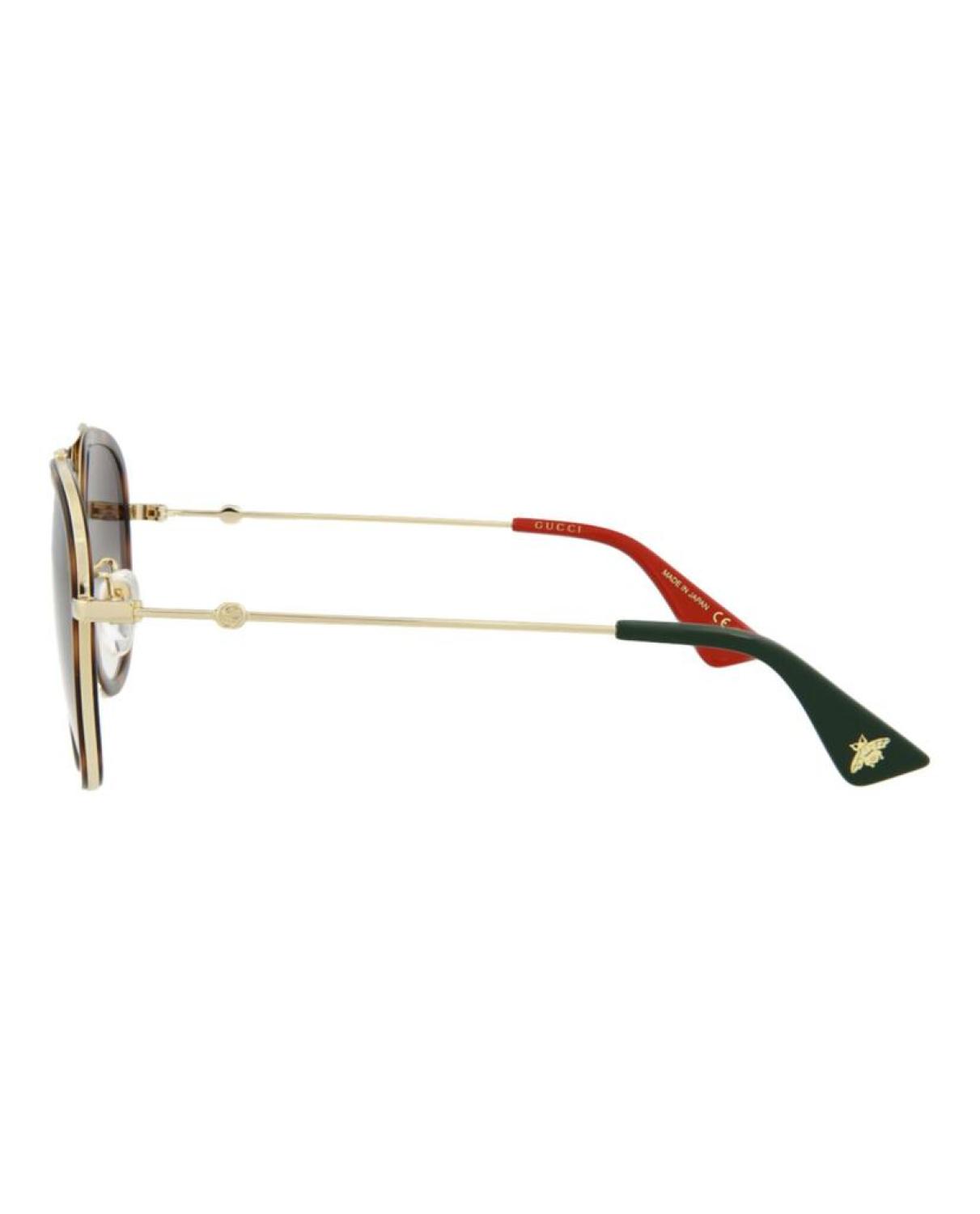 Aviator-Style Metal Sunglasses