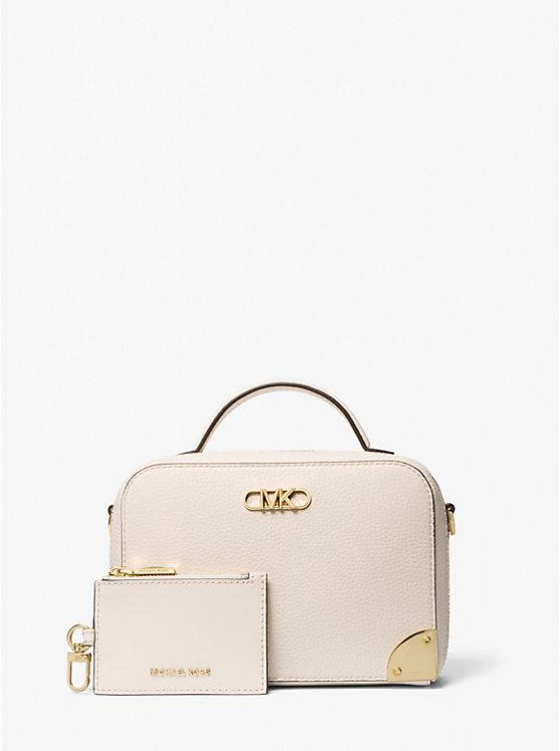 Estelle Small Pebbled Leather Satchel