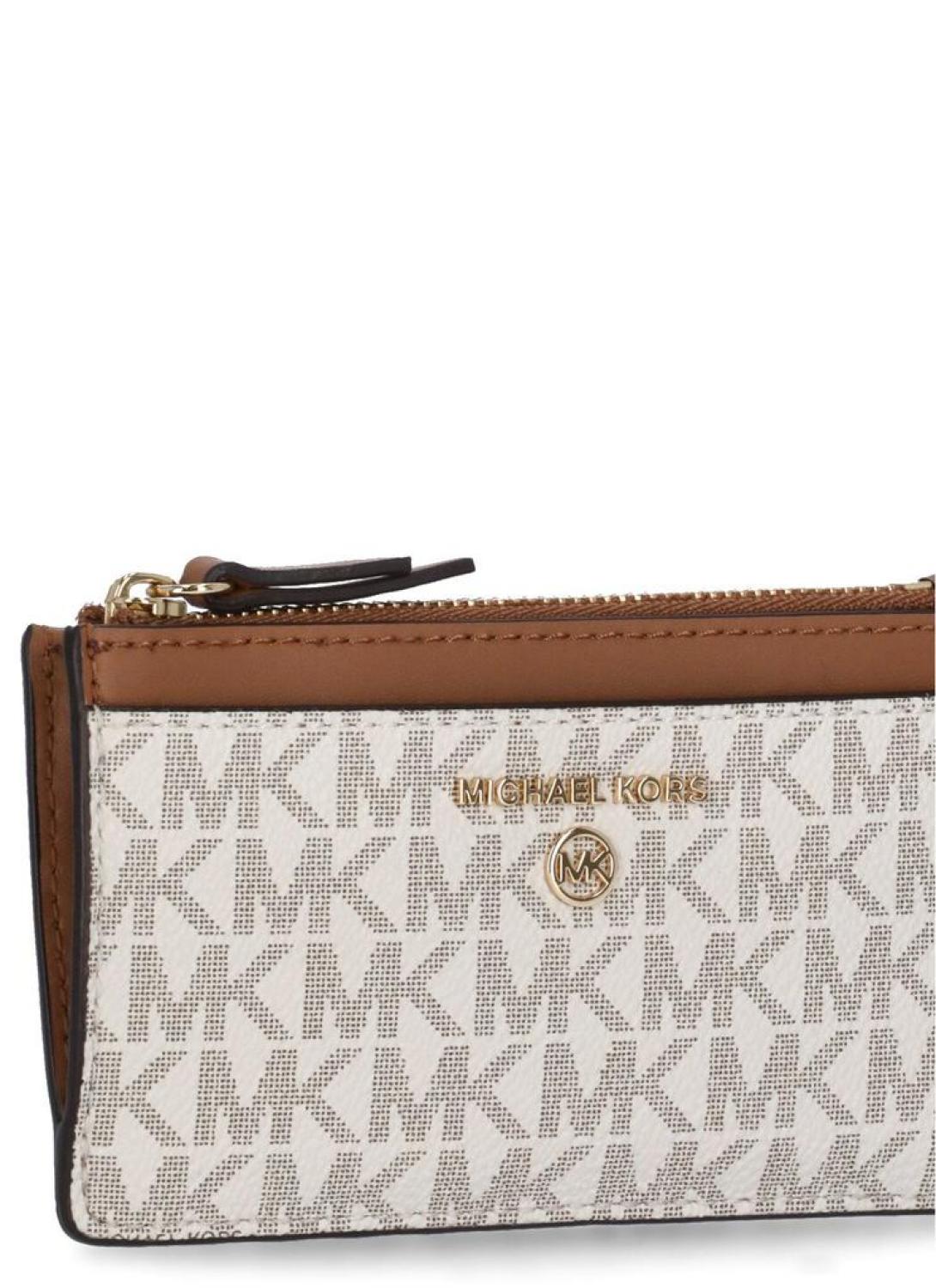 Michael Michael Kors Monogram Zipped Cardholder