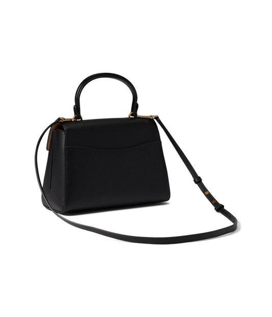 Katy Textured Leather Medium Top-Handle Satchel