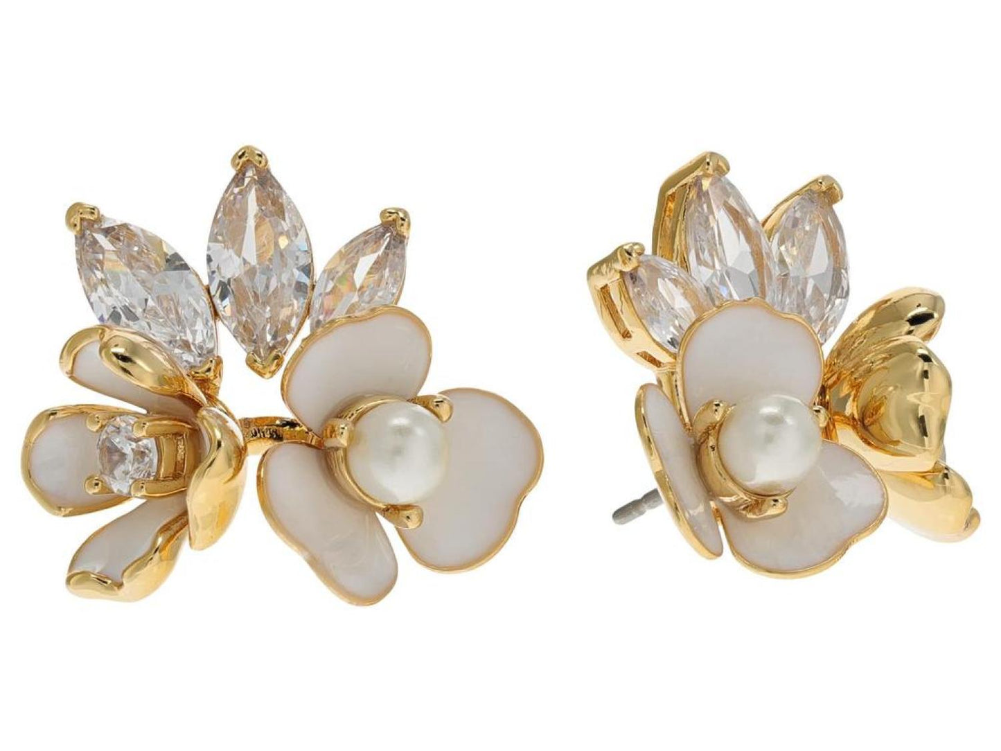 Bouquet Toss Cluster Studs Earrings