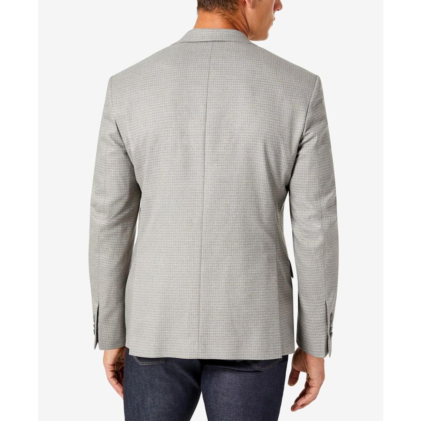 Men's Modern-Fit Pattern Check Sport Coats