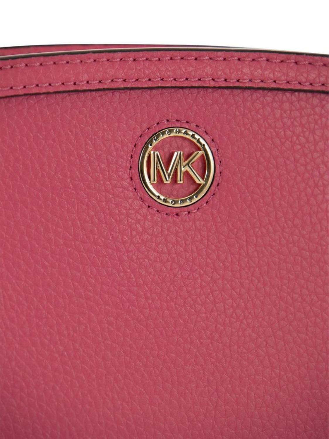 Michael Michael Kors Logo Plaque Zipped Crossbody Bag