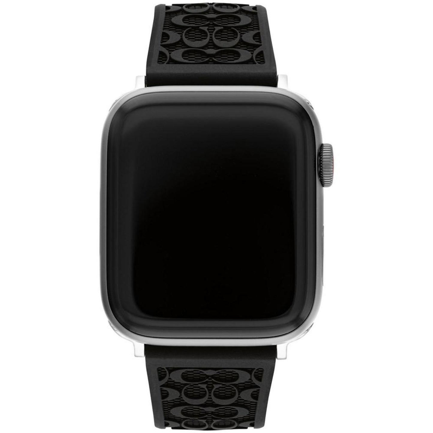 Black Silicone Strap 42/44/45mm Apple Watch Band
