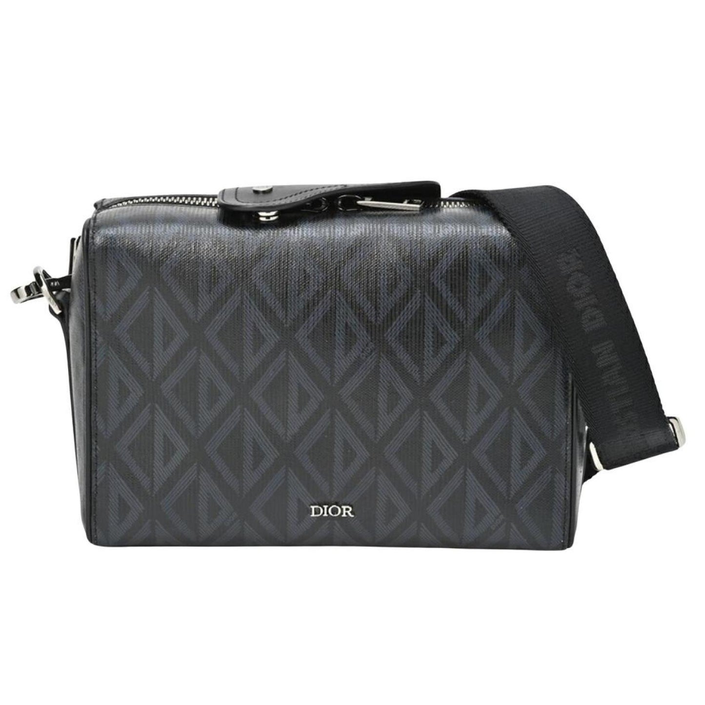 Dior Lingot Canvas Shoulder Bag (Pre-Owned)