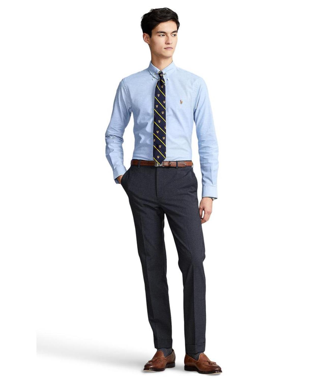 Slim Fit Stretch Oxford Shirt