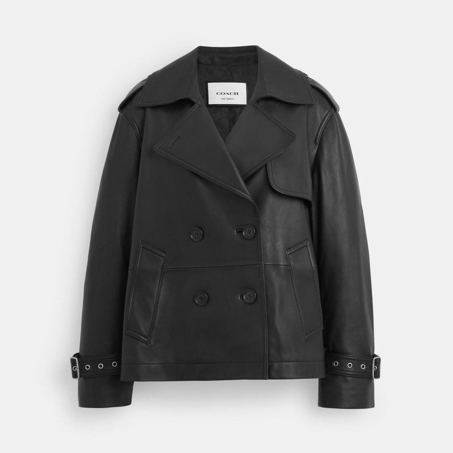 Coach Outlet Mini Leather Trench