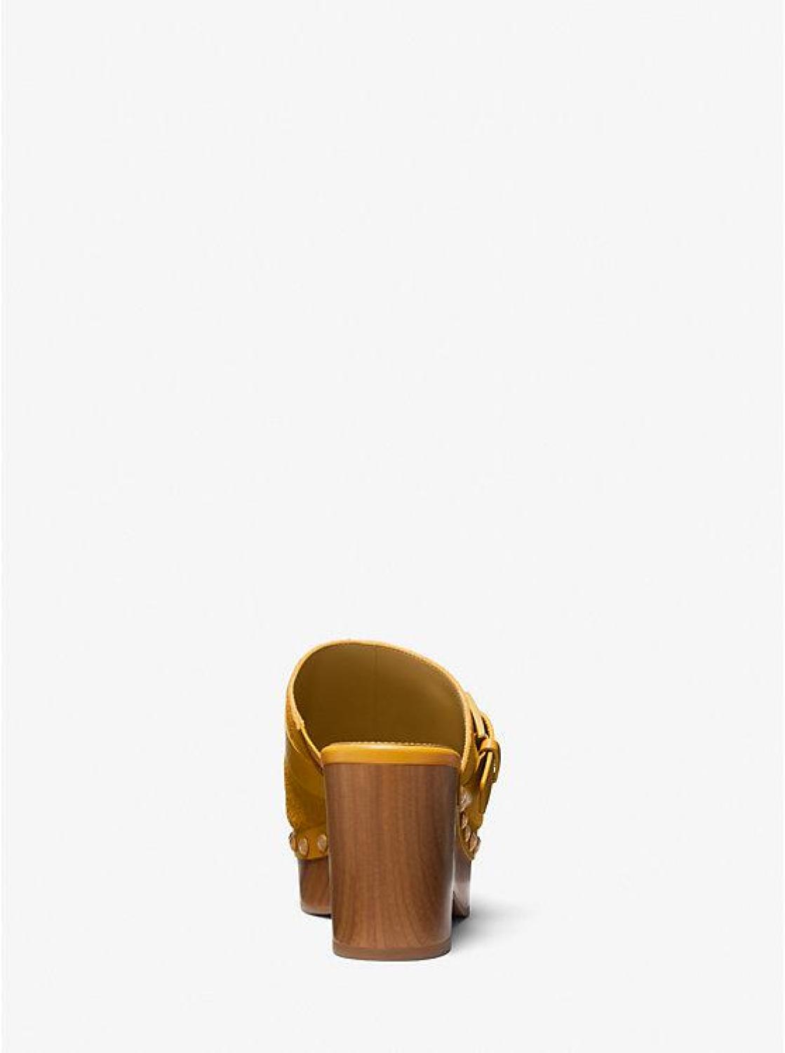Rye Studded Suede Platform Clog