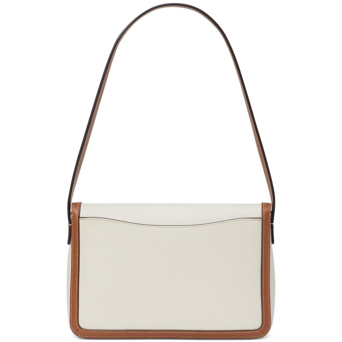 Katy Colorblocked Textured Leather Medium Shoulder Bag
