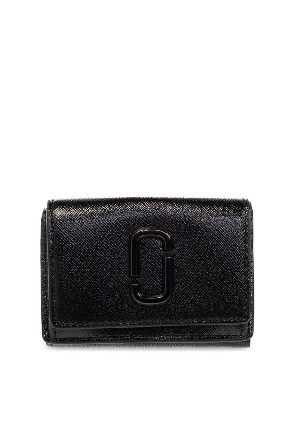 Marc Jacobs Logo Plaque Mini Trifold Wallet