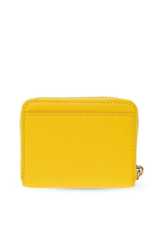 Marc Jacobs Logo Embossed Zip-Around Wallet