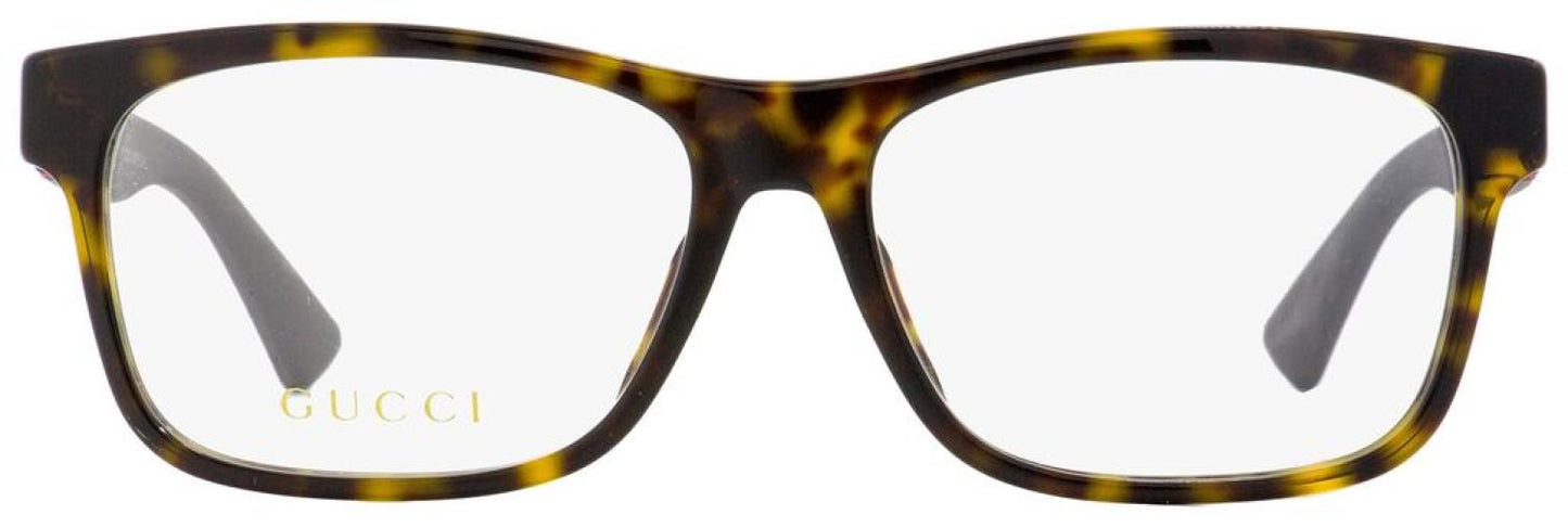 Gucci Men's Eyeglasses GG0176OA 002 Havana 56mm