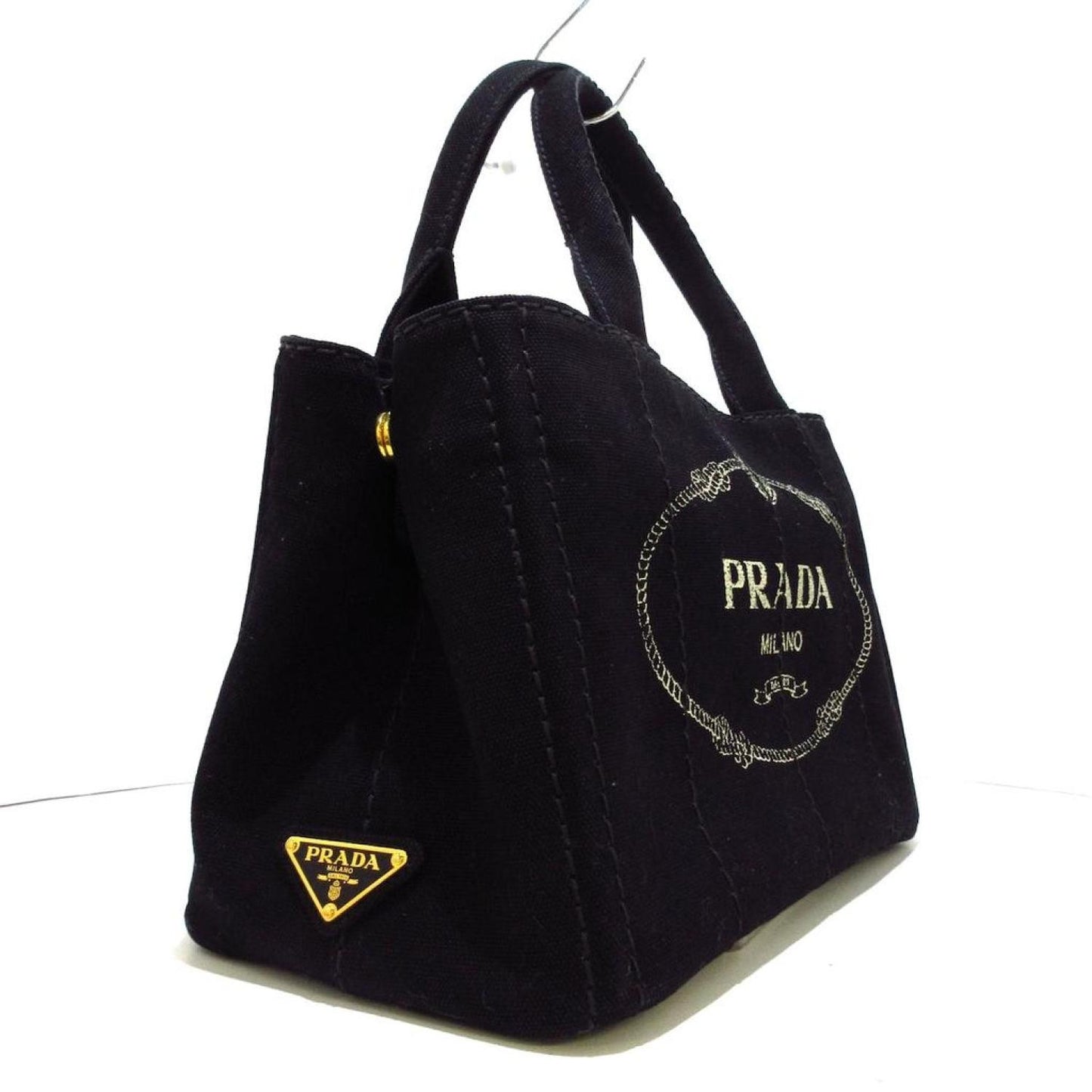 Prada Canapa Canvas Tote Bag (Pre-Owned)