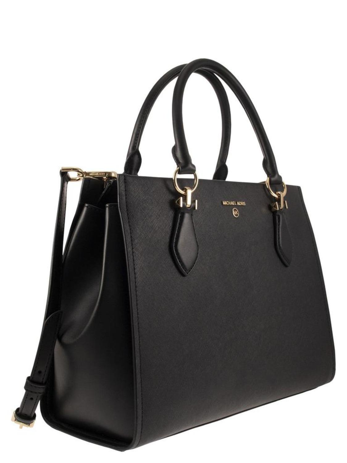 Michael Michael Kors Logo Plaque Zipped Tote Bag