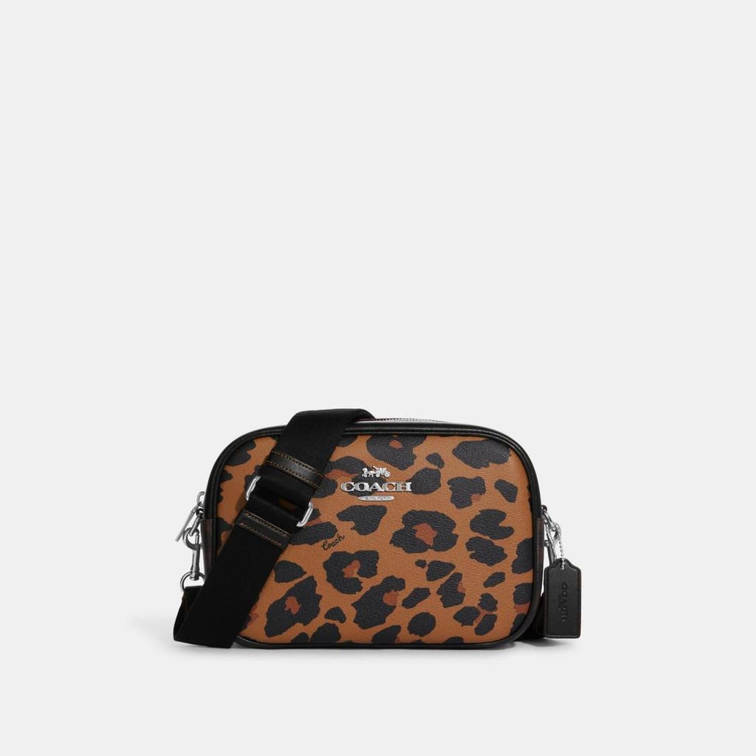 Leopard print coach purse outlet Clearance