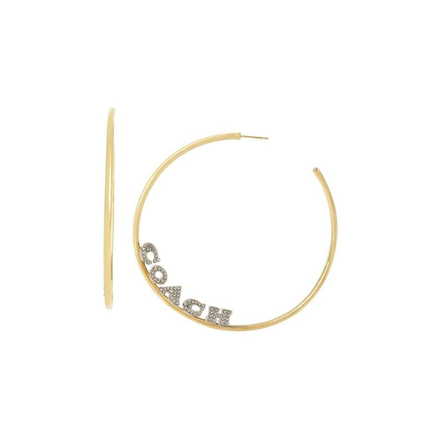 Women's Signature Logo Hoop Earrings
