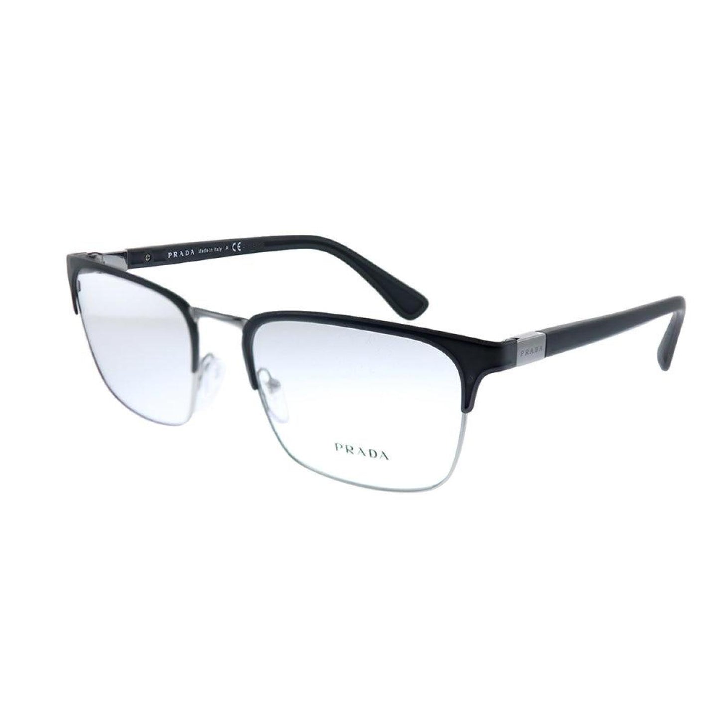 Prada Heritage PR 54TV 1BO1O1 55mm Unisex Rectangle Eyeglasses 55mm