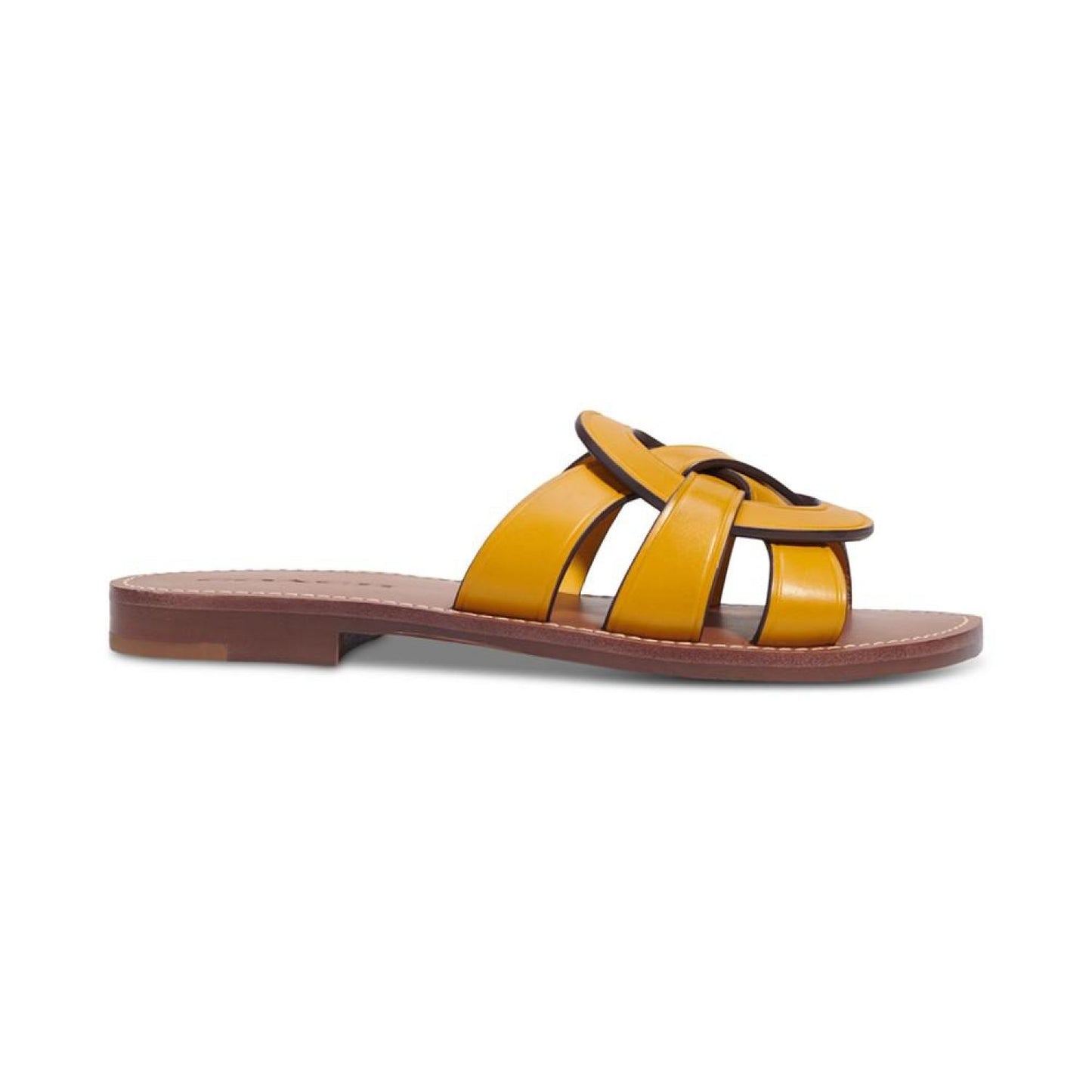 Issa "C" Emblem Slide Sandals