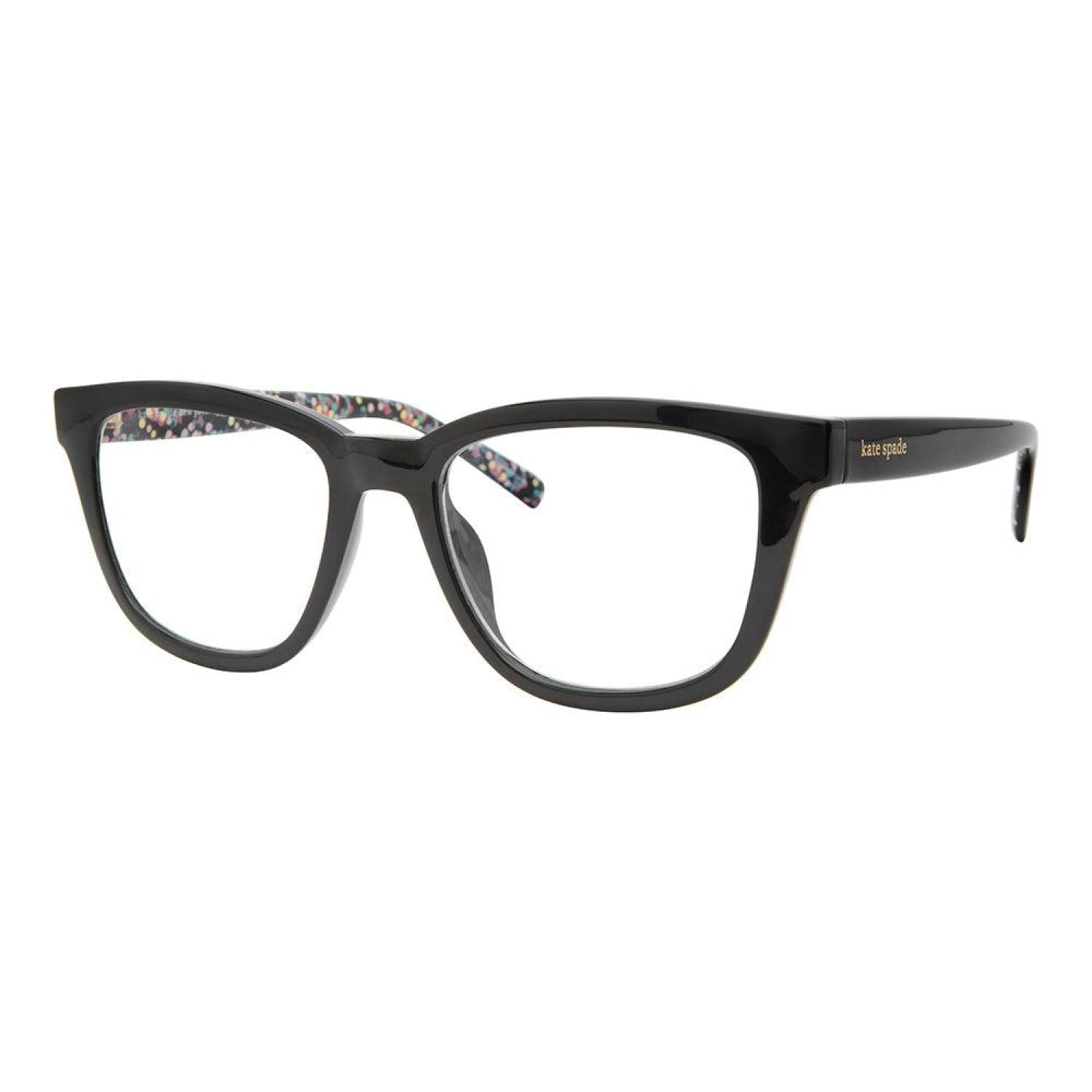 Kate Spade EYEGLASSES KSREILLYG-807-51 New with case Kate Spade KS Karlyn Eyeglasses 807 Black Frames 140mm | eBay main image 4