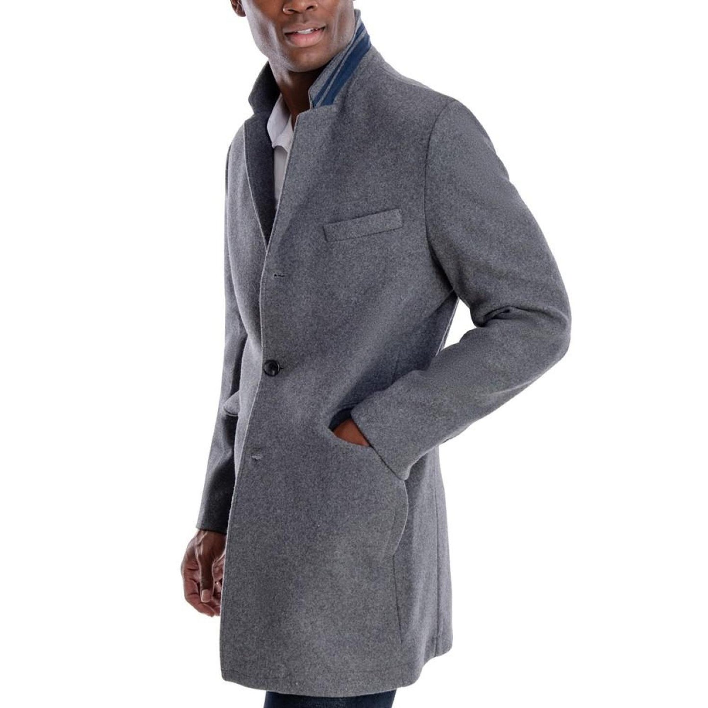 Men's Ghent Slim-Fit Overcoat