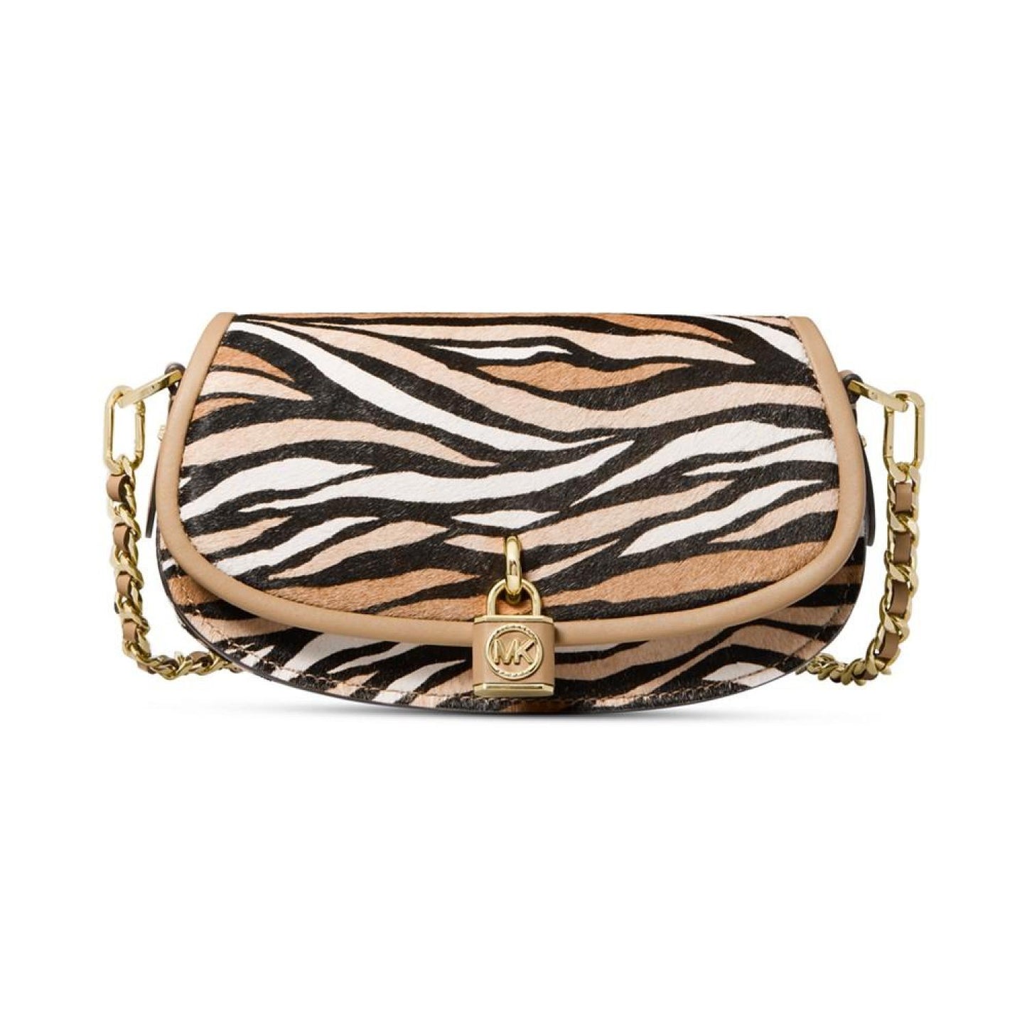 Mila Small Calf Hair East West Sling Messenger